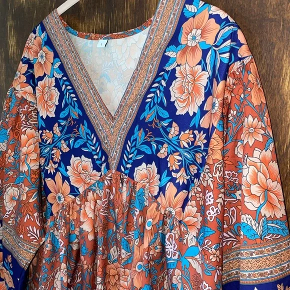 Floral multicolored dress - Picture 2 of 5